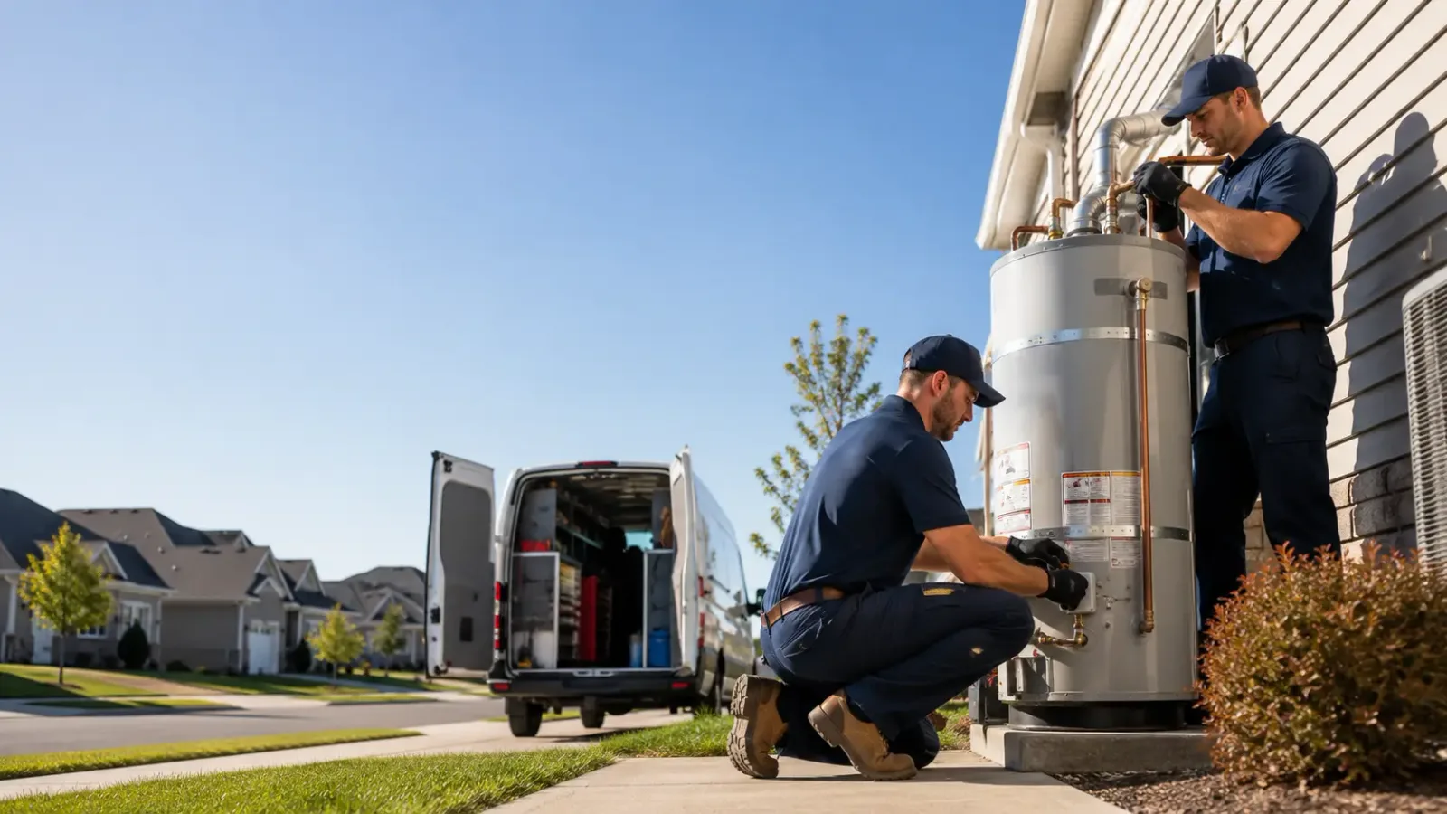 Water Heater Installation in Port Wing, WI